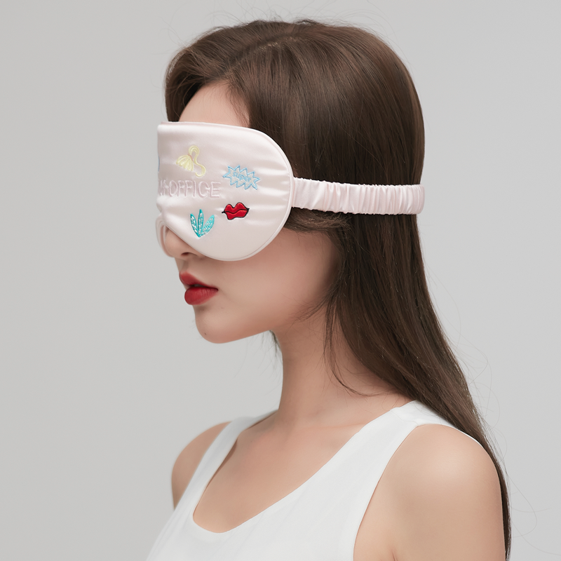 Silk eye mask