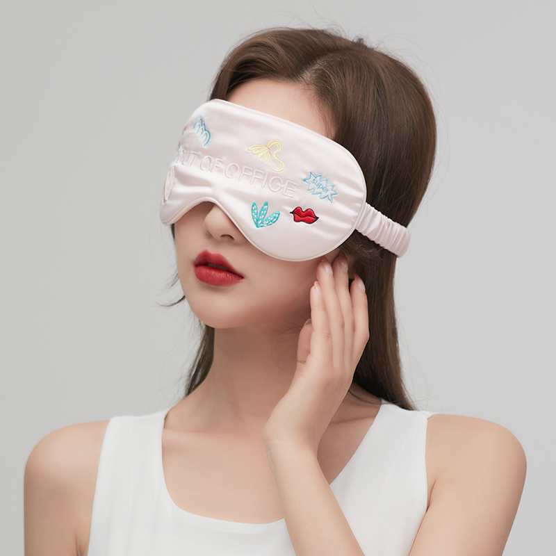 Silk eye mask
