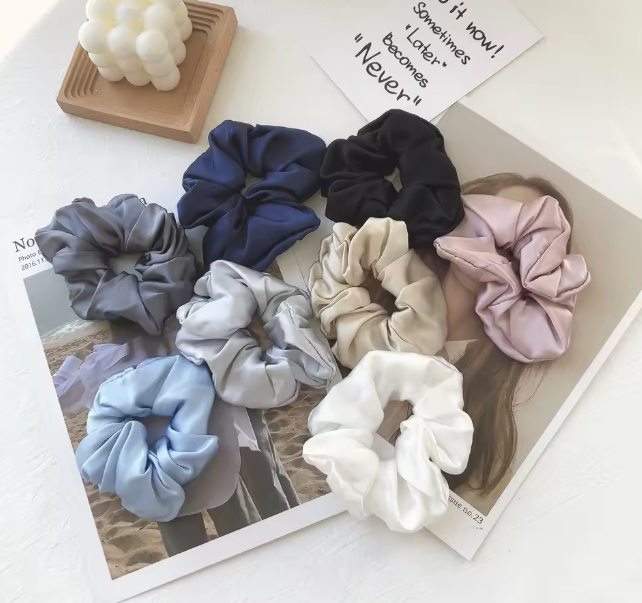 100% Pure Mulberry Silk Scrunchie