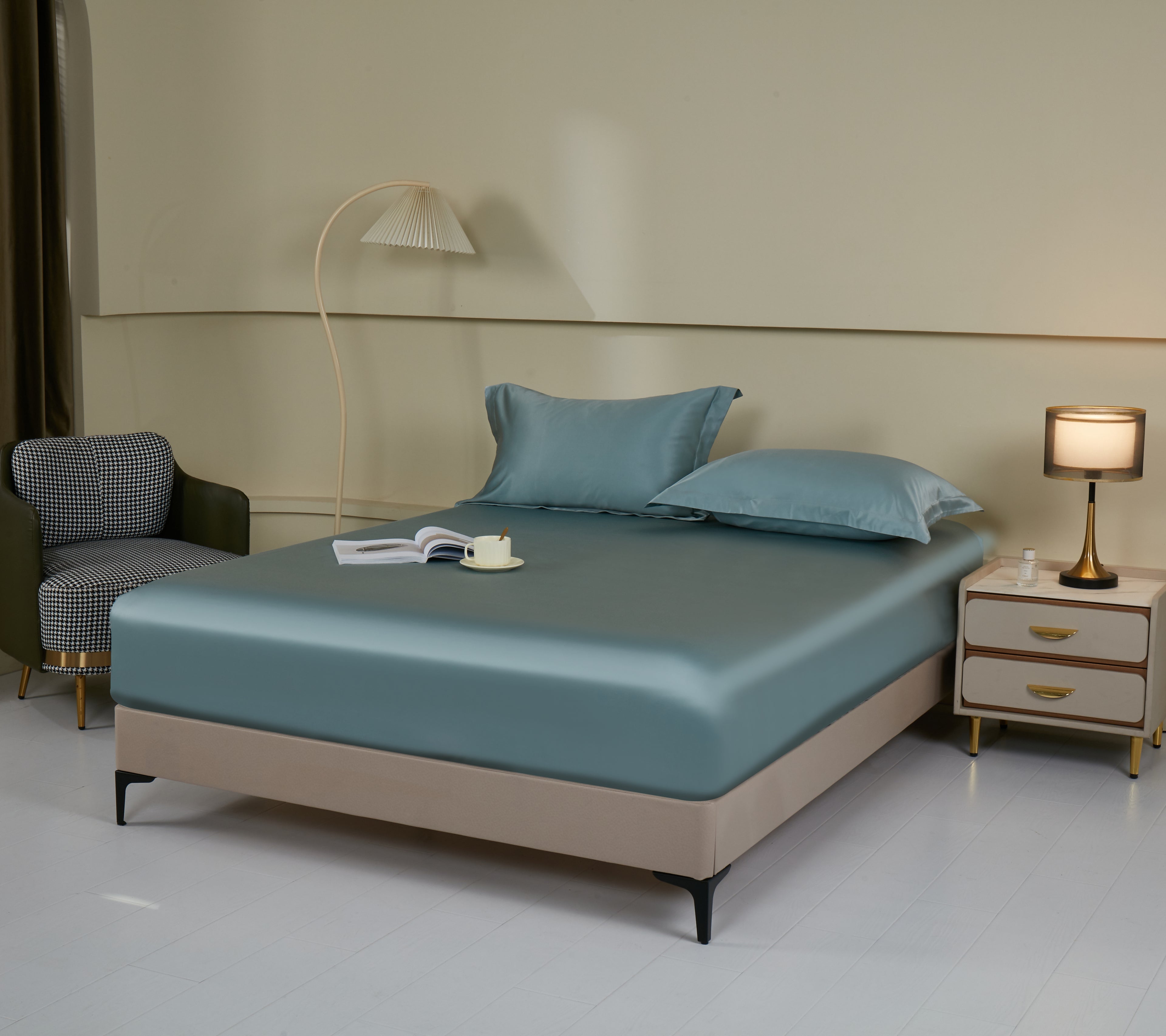 Pure Mulberry Silk Fitted Sheet Set